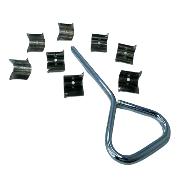 Stabilizer clips - Spiral anchors