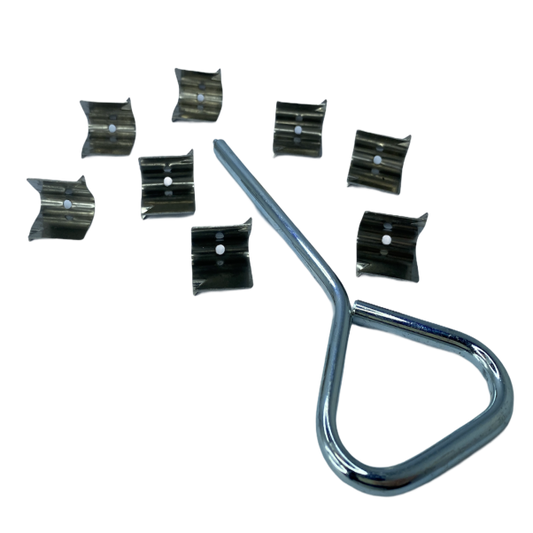 Stabilizer clips - Spiral anchors