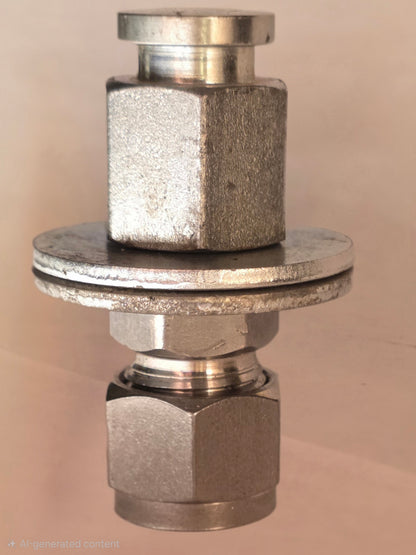 3/8 OD GX-7 DI compression coupler